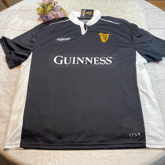 Guinness Other - NWT Guinness Performance Rugby Short Sleeve Top sz XXL